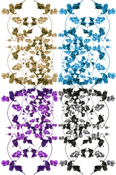 Composición cuatricolor de lúpulo