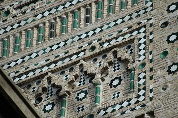 Iglesia de la La Magdalena. Detalle mudejar, Huesca