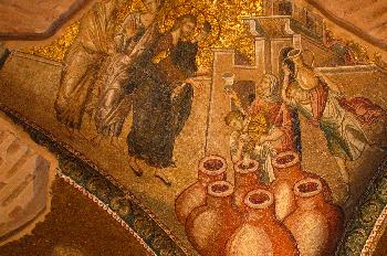 Frescos con escenas bíblicas en el Kariye Museum o San Salvador