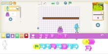 Utiliza el bloque desaparecer y comenzar al tocar en tus animaciones de Scratch Jr. Sesión 9.