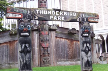 Totem, Parque Thunder Bird, Victoria