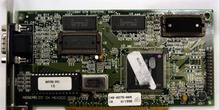 Vista de componentes de las tarjetas gráficas tipo PCI