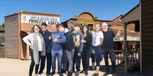 Equipo de trabajo del corto "En el oeste"