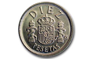 Pesetas, Juan Carlos I, Cruz