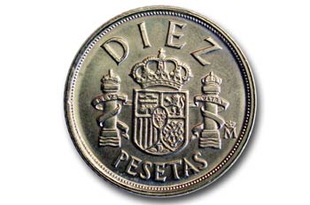 Pesetas, Juan Carlos I, Cruz