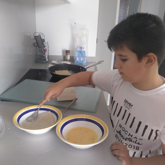 torrijas sara 4º y rubén 3º 3