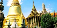 Templo dorado, Bangkok, Tailandia