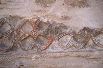 Detalle de un  friso visigodo, Toledo