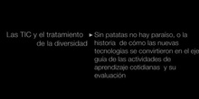 Ponencia de Dª Lea Plangger y Dª Rocío Mateo Riego: "Sin patatas no hay paraíso, o la historia de c