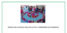 076_ INFANTIL EN LA ESCUELA INCLUSIVA DE HOY: APRENDIENDO EN COMUNIDAD