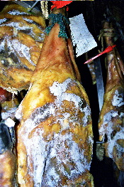 Jamón enmohecido