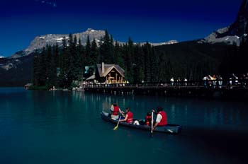 Piragüismo en las Montañas Rocosas