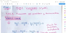 Vídeo 3_Resolución de ecuaciones de primer grado (2ª parte)