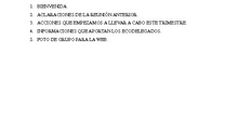 Proyecto Ecoescuela_Actas Reuniones Delegados_Enero 2021_CEIP FDLR_Las Rozas