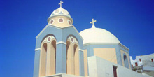Iglesias de Santorini, Grecia