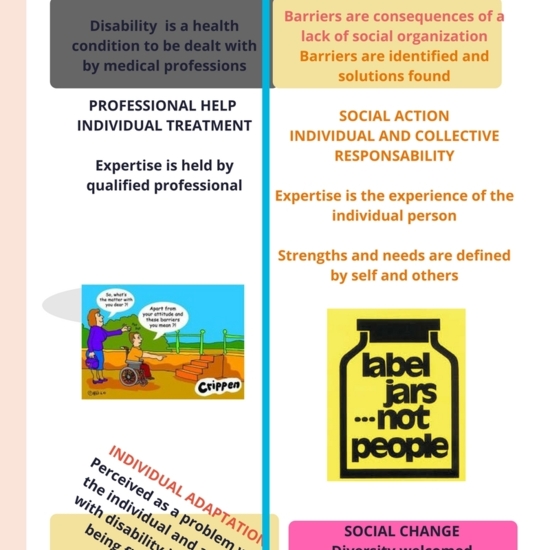 INCLUSION: SOCIAL VS MEDICAL MODEL
