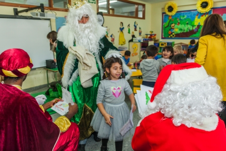 Los RRMM y Papá Noel en INF 5A 5