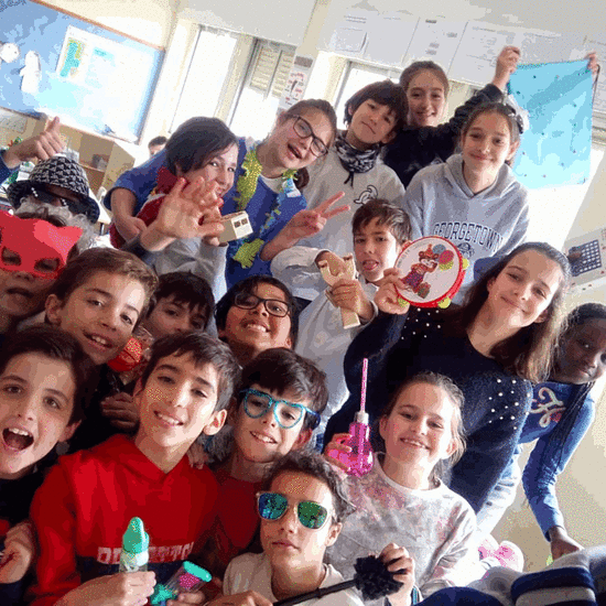 2018_12_17_AMIGO INVISIBLE SEXTO B_CEIP FDLR_Las Rozas 3