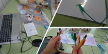 El Sistema Solar con la placa Makey Makey
