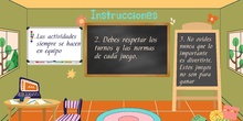 Instrucciones actividades distintos ritmos