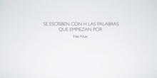 PRIMARIA -5º - LENGUA - PALABRAS CON HIE_HUE - FORMACIÓN