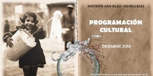 PROGRAMACIÓN CULTURAL JMD SAN BLAS-CANILLEJAS DICIEMBRE