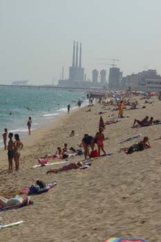 Playa de Badalona, Barcelona