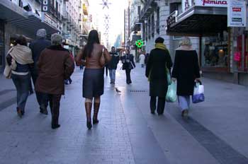 Calle Preciados, Madrid