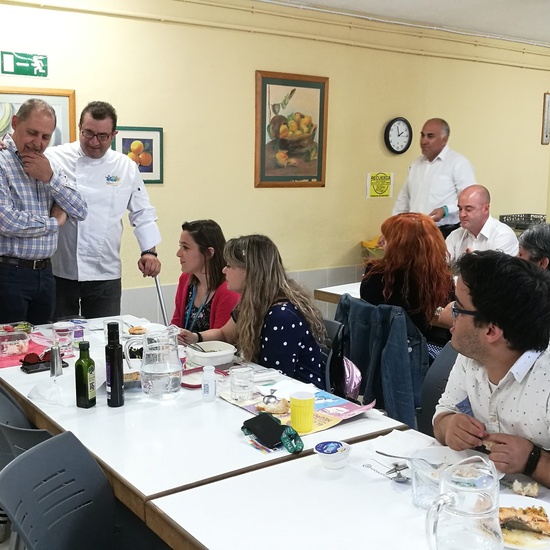 Visita del chef Sergio Fernández - Nutrifriends en el Comedor 20