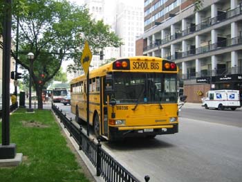 Bus urbano en Chicago