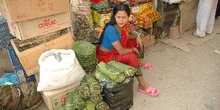 Vendedora, Katmandú, Nepal