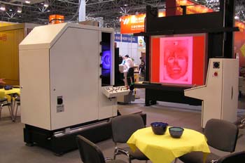 Pantalla serigráfica de gran formato