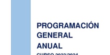 PROGRAMACIÓN ANUAL GENERAL 23-24