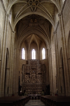 Nave central de la Catedral de Huesca