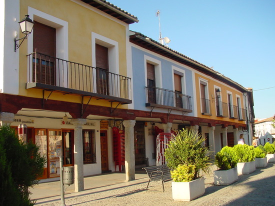 Casas con soportales en Navalcarnero