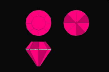 Talla simple redonda