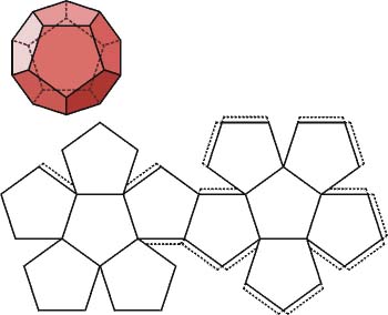 El dodecaedro y su desarrollo