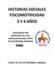 Historias sociales psicomotricidad 3 y 4 años