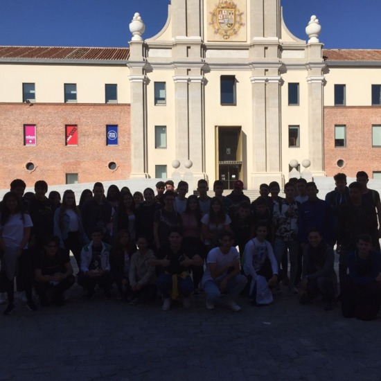Visita Conde Duque. Teatro