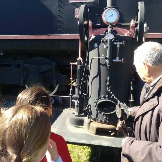 2019_03_15_Cuarto B visita el Museo del Ferrocarril de Las Matas_CEIP FDLR_Las Rozas 15