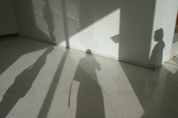 Sombras en el Centro Gallego de Arte Contemporáneo, Santiago de