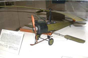 Maqueta del Autogiro C-6, Museo del Aire de Madrid
