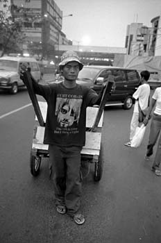 Transporte callejero, Indonesia