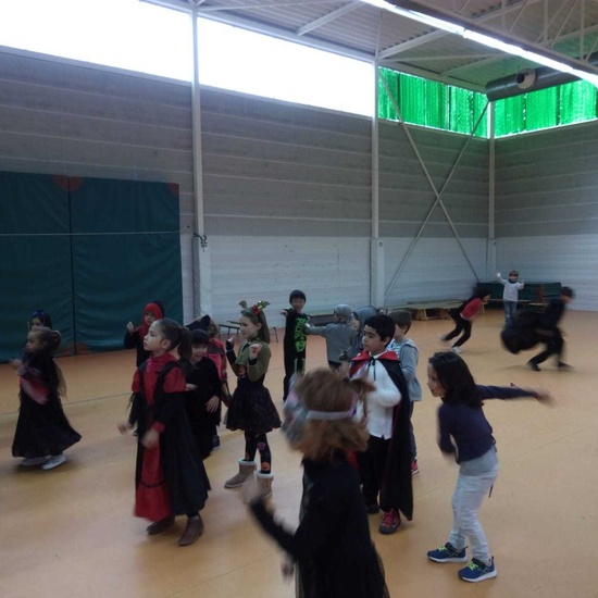 2018_10_31_1º disfruta terrorificamente en Halloween_CEIP FDLR_Las Rozas 5