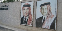 Carteles políticos en la calle, Jordania