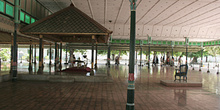Sala de audiencias, Kraton, Jogyakarta, Indonesia