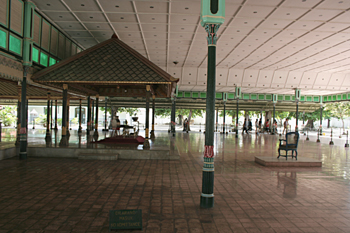 Sala de audiencias, Kraton, Jogyakarta, Indonesia