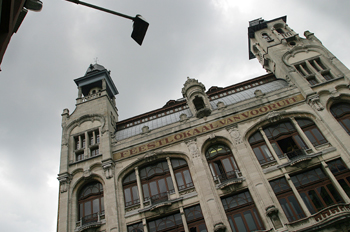 Feestlokaal van Vooruit, Gante, Bélgica