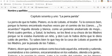 Lengua I y II Tema 1 Clase 5 20260930 - Ficha de lectura de Platero y yo