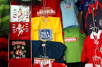 Camisetas con motivos peruanos, Perú